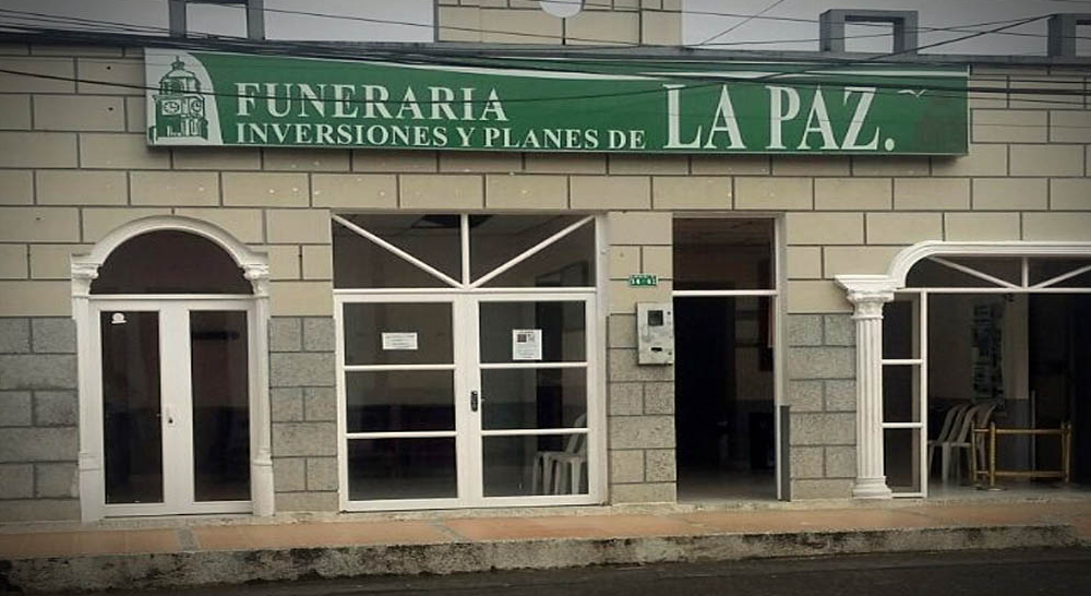 la paz funeraria